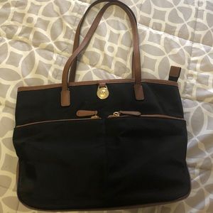 Michael Kors canvas tote.